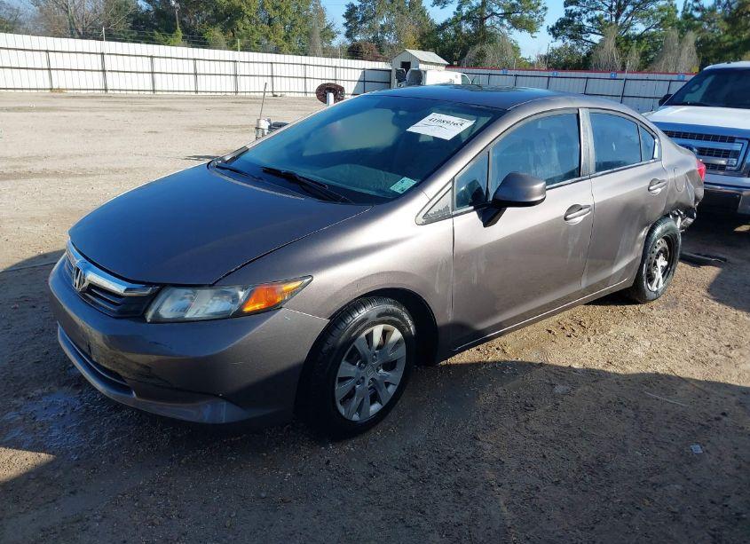 Photo 2 of 2012 Honda Civic LX (VIN 19XFB2F51CE017503)