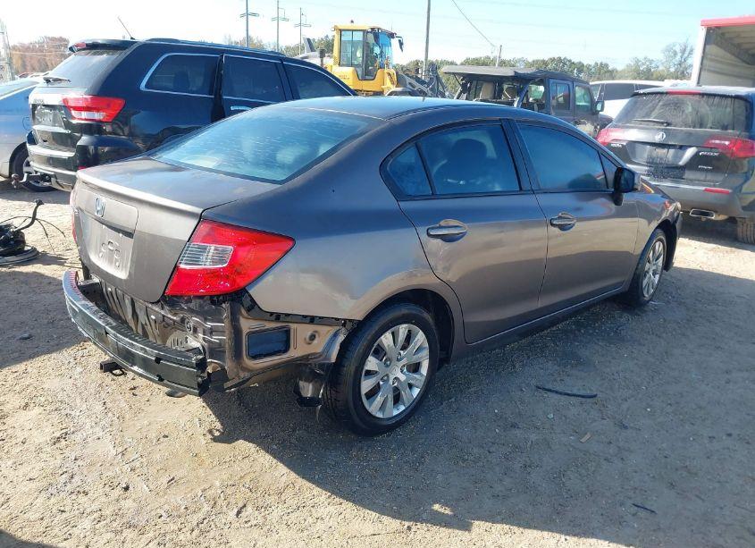 Photo 4 of 2012 Honda Civic LX (VIN 19XFB2F51CE017503)