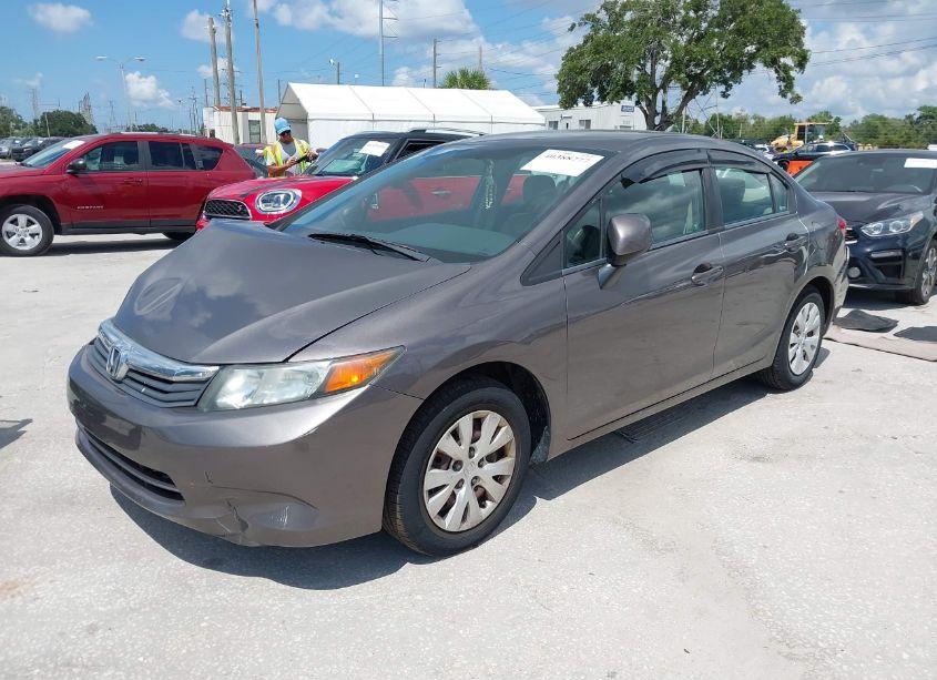 Photo 2 of 2012 Honda Civic LX (VIN 19XFB2F51CE037007)