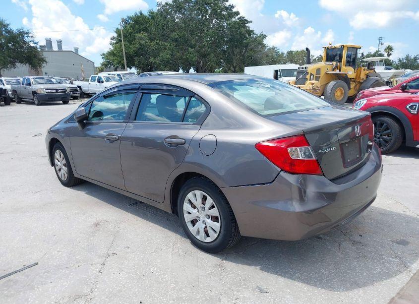 Photo 3 of 2012 Honda Civic LX (VIN 19XFB2F51CE037007)