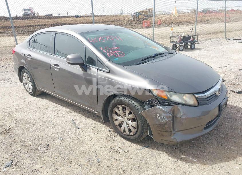 2012 Honda Civic LX (VIN 19XFB2F51CE068161) main photo