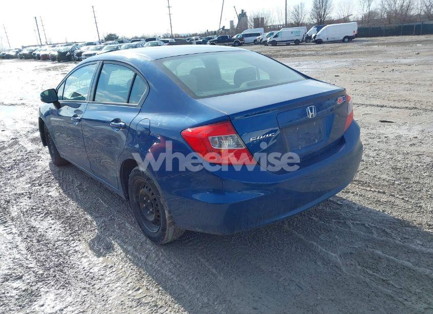 Photo 3 of 2012 Honda Civic LX (VIN 19XFB2F51CE068712)