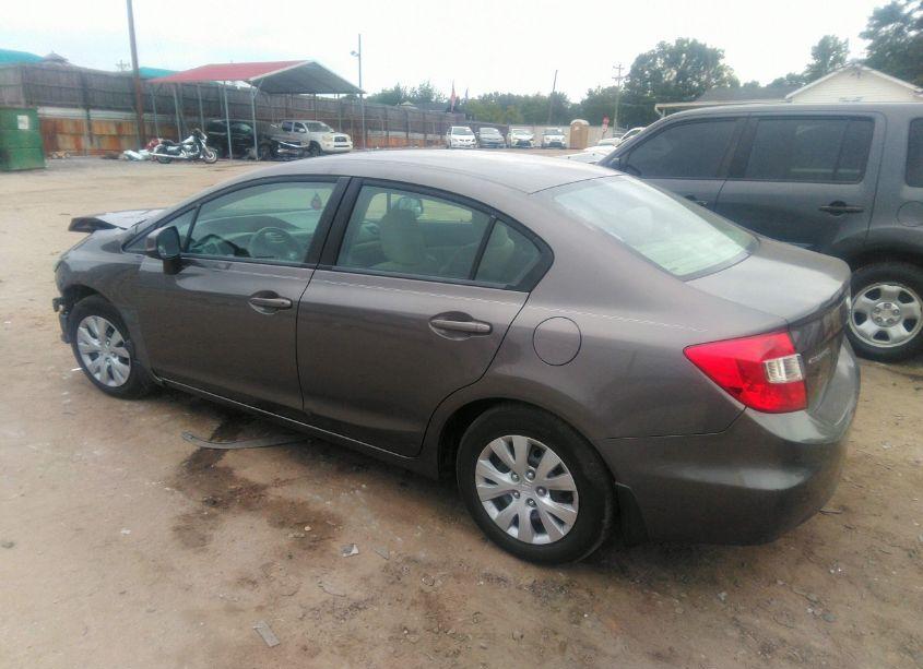 Photo 3 of 2012 Honda Civic LX (VIN 19XFB2F51CE070816)