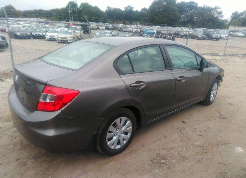 Photo 4 of 2012 Honda Civic LX (VIN 19XFB2F51CE070816)