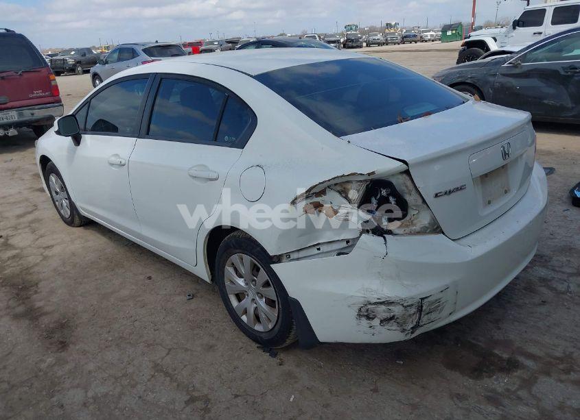 Photo 3 of 2012 Honda Civic LX (VIN 19XFB2F51CE080214)