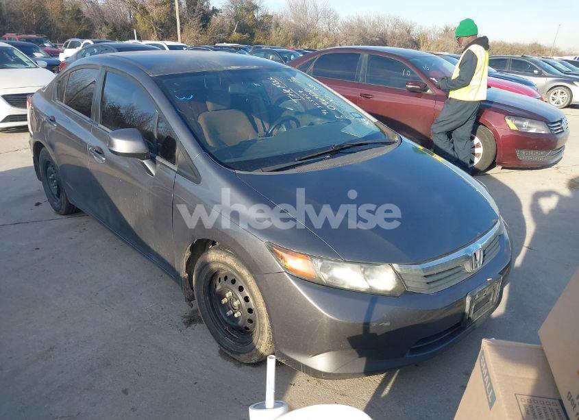 2012 Honda Civic LX (VIN 19XFB2F51CE086420) main photo