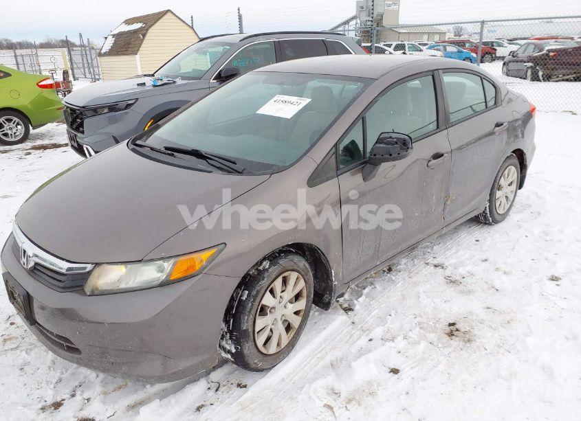 Photo 2 of 2012 Honda Civic LX (VIN 19XFB2F51CE105287)