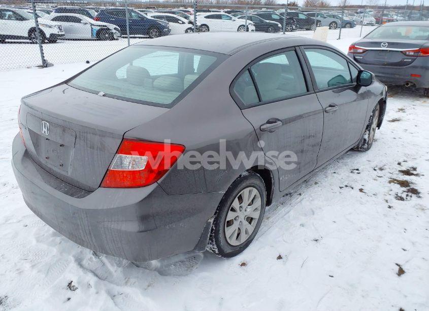 Photo 4 of 2012 Honda Civic LX (VIN 19XFB2F51CE105287)