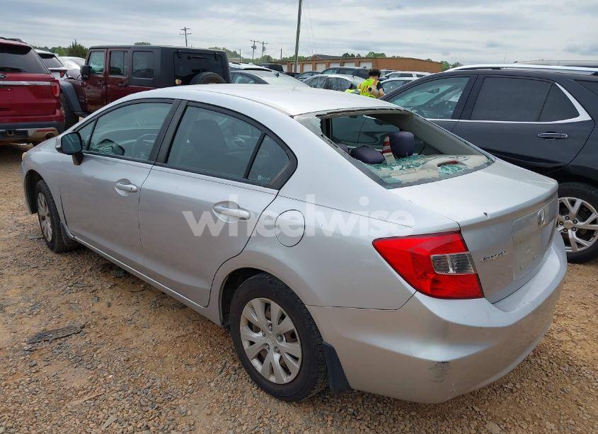 Photo 3 of 2012 Honda Civic LX (VIN 19XFB2F51CE312391)