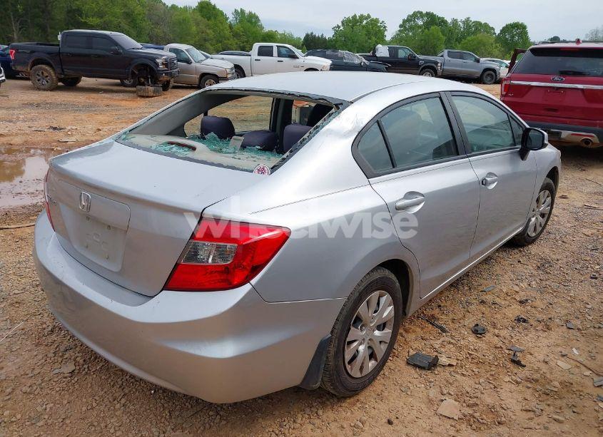 Photo 4 of 2012 Honda Civic LX (VIN 19XFB2F51CE312391)