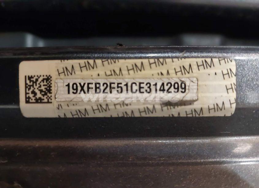 Photo 18 of 2012 Honda Civic LX (VIN 19XFB2F51CE314299)