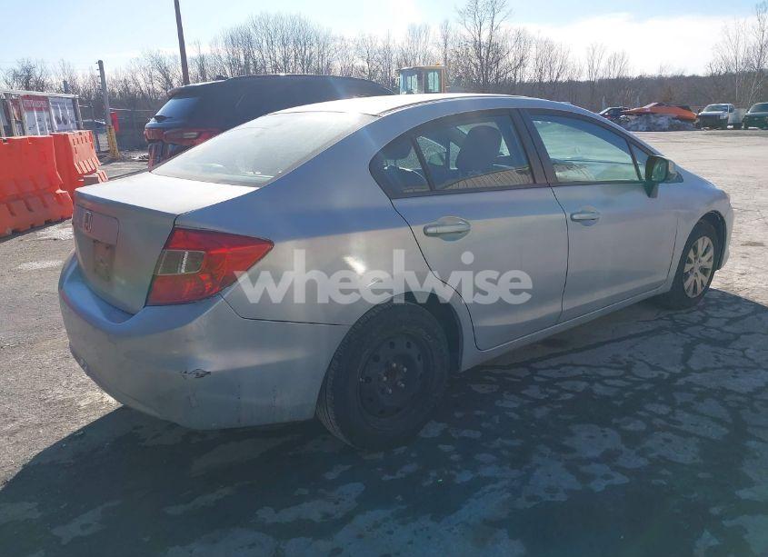 Photo 4 of 2012 Honda Civic LX (VIN 19XFB2F51CE347173)