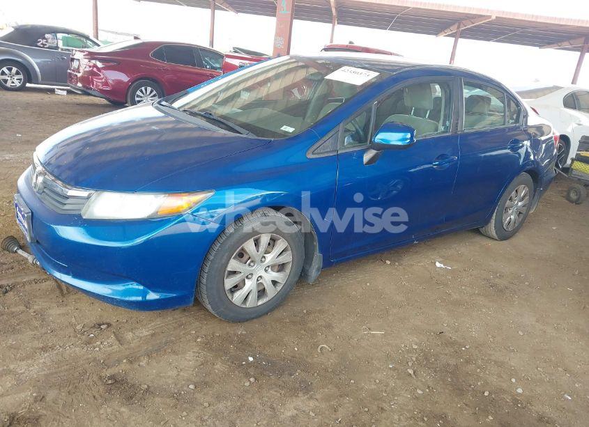 Photo 2 of 2012 Honda Civic LX (VIN 19XFB2F51CE359968)