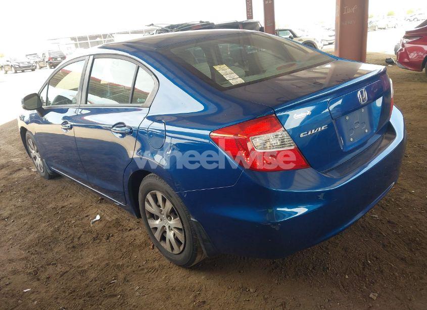 Photo 3 of 2012 Honda Civic LX (VIN 19XFB2F51CE359968)