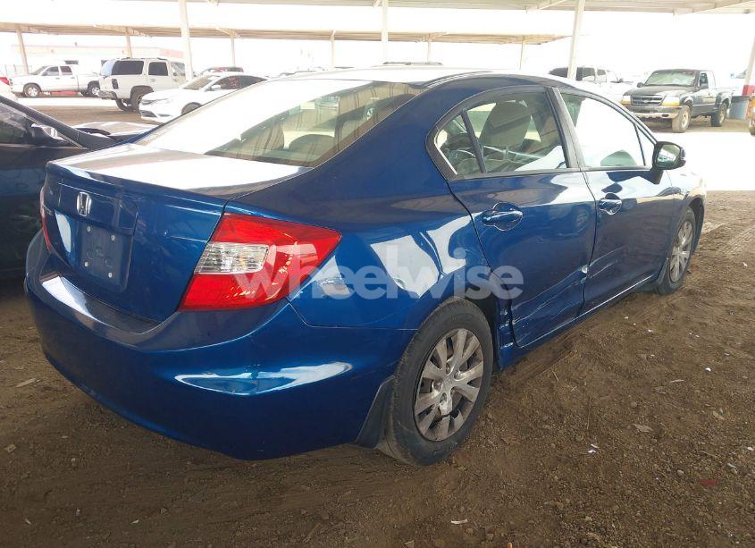 Photo 4 of 2012 Honda Civic LX (VIN 19XFB2F51CE359968)