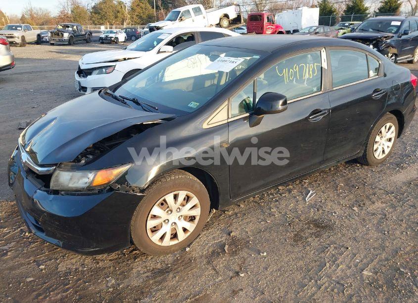 Photo 2 of 2012 Honda Civic LX (VIN 19XFB2F51CE383834)