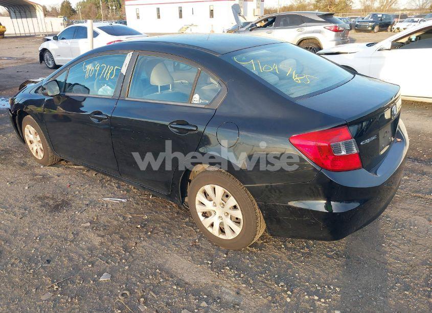 Photo 3 of 2012 Honda Civic LX (VIN 19XFB2F51CE383834)