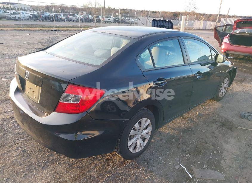 Photo 4 of 2012 Honda Civic LX (VIN 19XFB2F51CE383834)