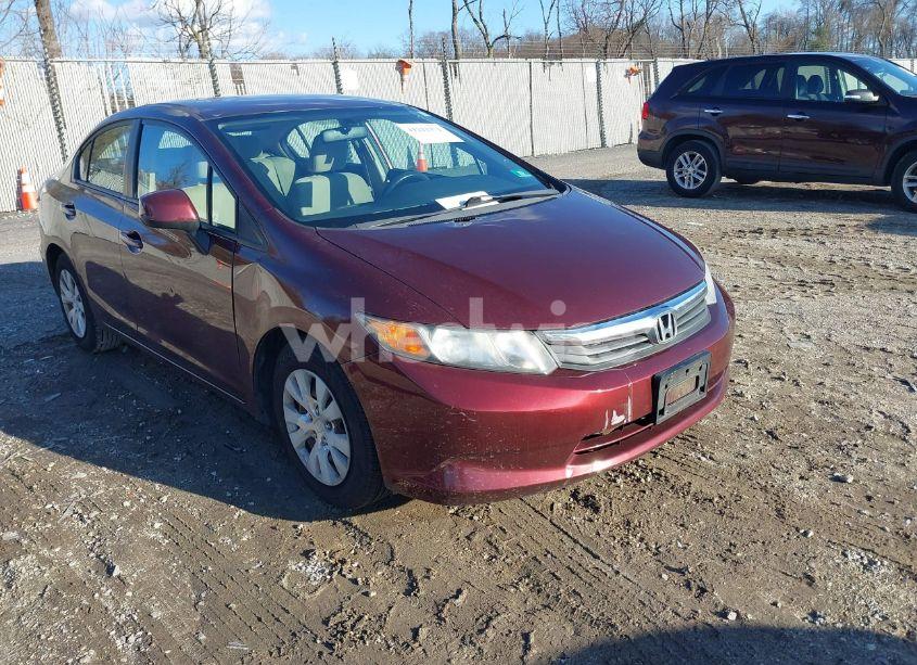 2012 Honda Civic SDN LX (VIN 19XFB2F51CE385406) main photo