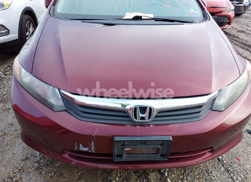 Photo 17 of 2012 Honda Civic SDN LX (VIN 19XFB2F51CE385406)