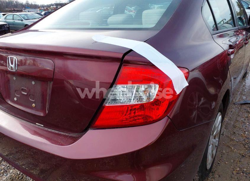 Photo 19 of 2012 Honda Civic SDN LX (VIN 19XFB2F51CE385406)