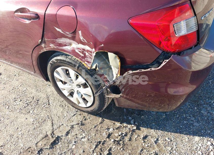 Photo 6 of 2012 Honda Civic SDN LX (VIN 19XFB2F51CE385406)