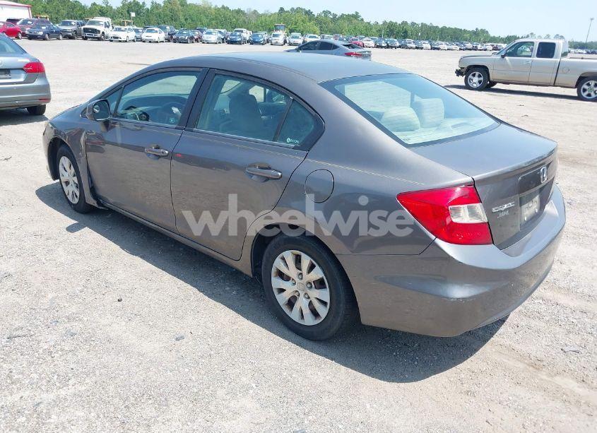 Photo 3 of 2012 Honda Civic LX (VIN 19XFB2F51CE392629)