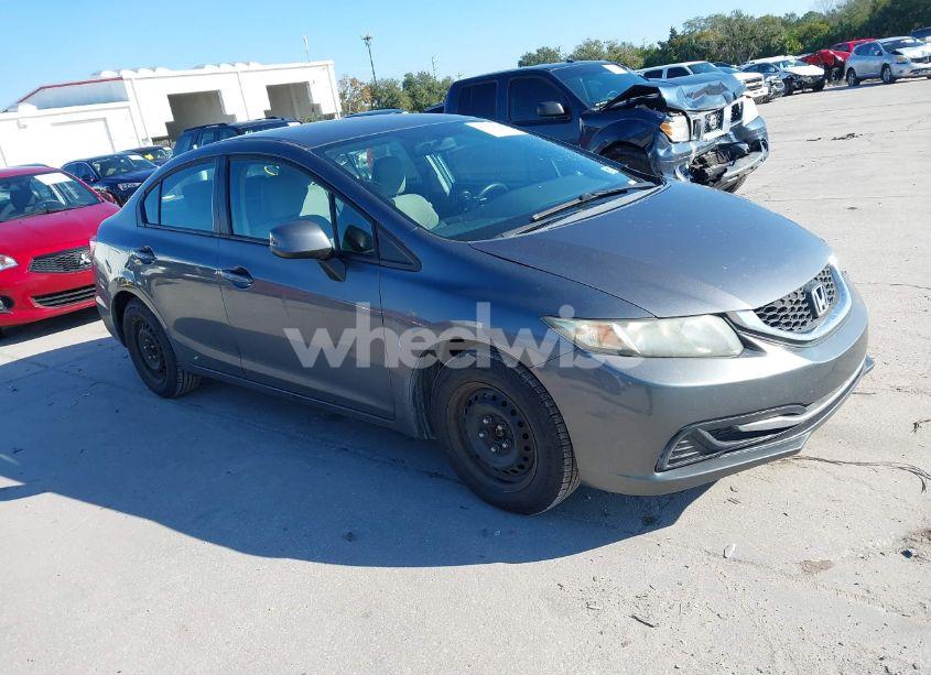 Photo 13 of 2013 Honda Civic LX (VIN 19XFB2F51DE025652)