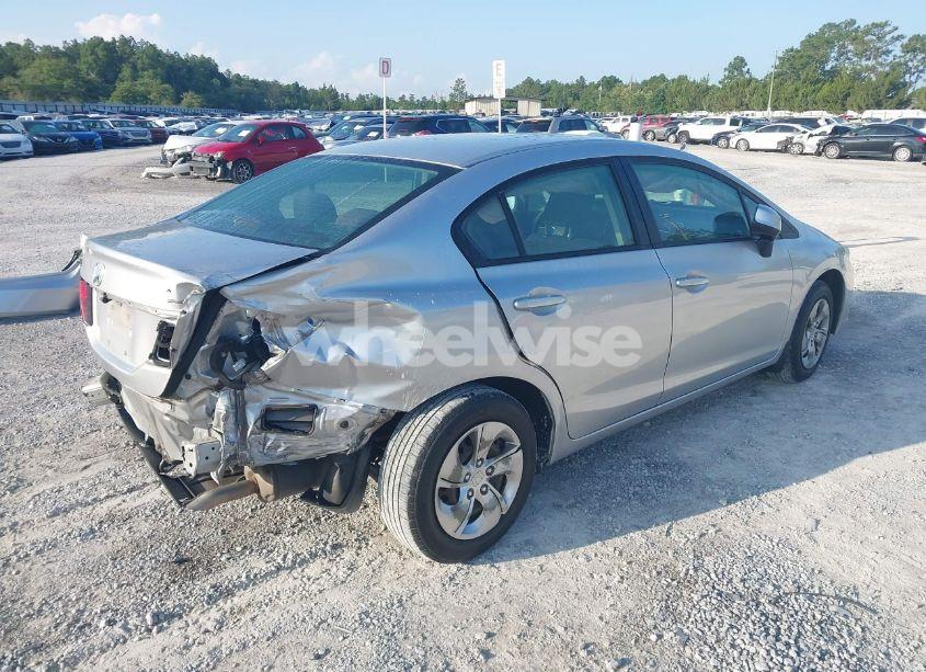 Photo 4 of 2013 Honda Civic LX (VIN 19XFB2F51DE032441)