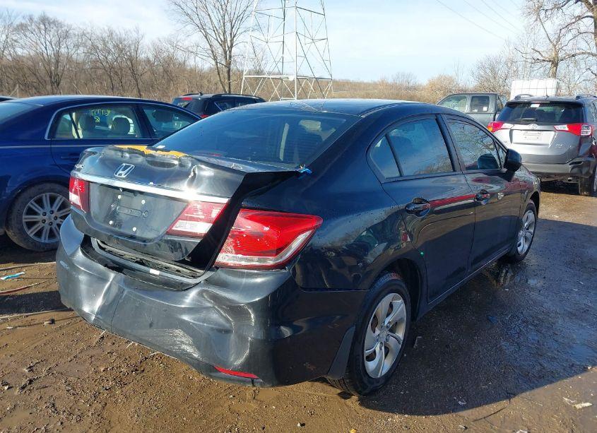 Photo 4 of 2013 Honda Civic LX (VIN 19XFB2F51DE040085)