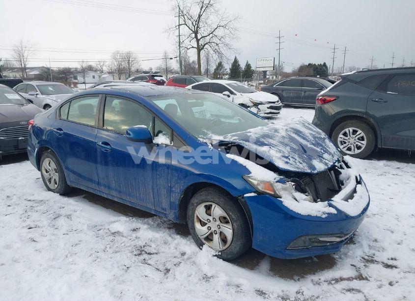 2013 Honda Civic LX (VIN 19XFB2F51DE041592) main photo