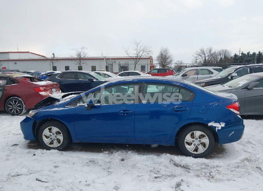 Photo 14 of 2013 Honda Civic LX (VIN 19XFB2F51DE041592)