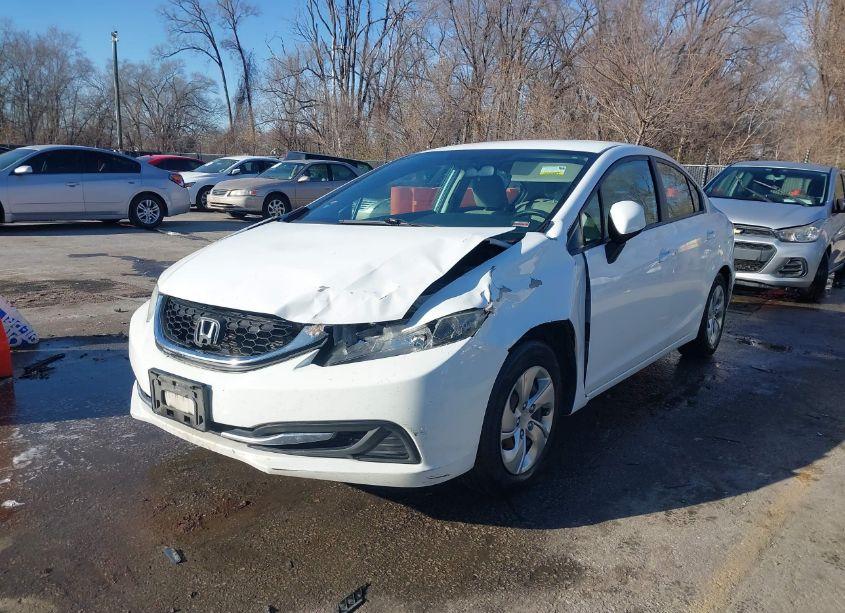 Photo 2 of 2013 Honda Civic LX (VIN 19XFB2F51DE042970)