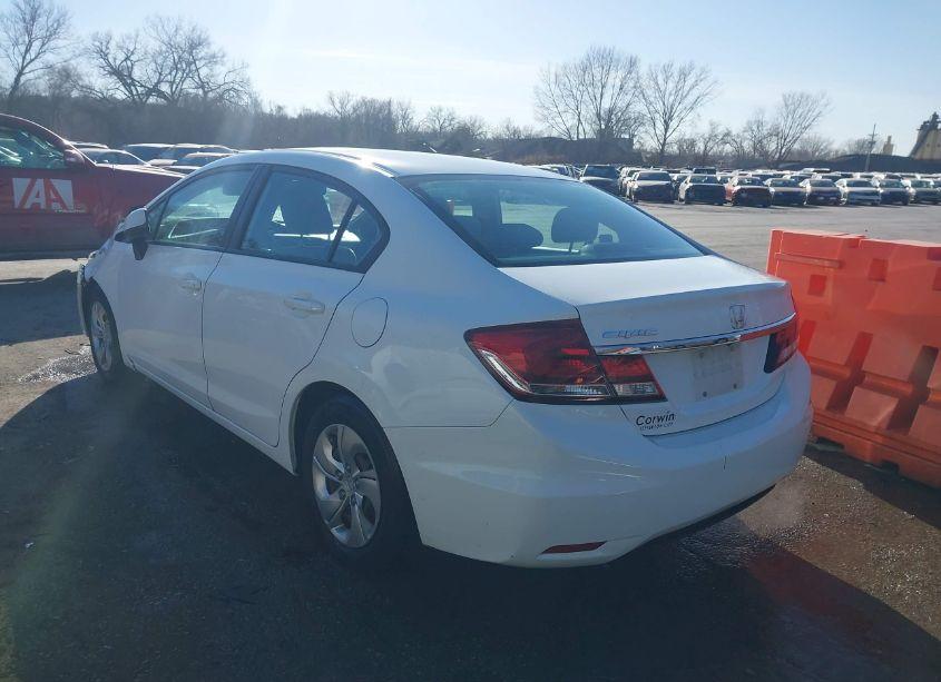 Photo 3 of 2013 Honda Civic LX (VIN 19XFB2F51DE042970)