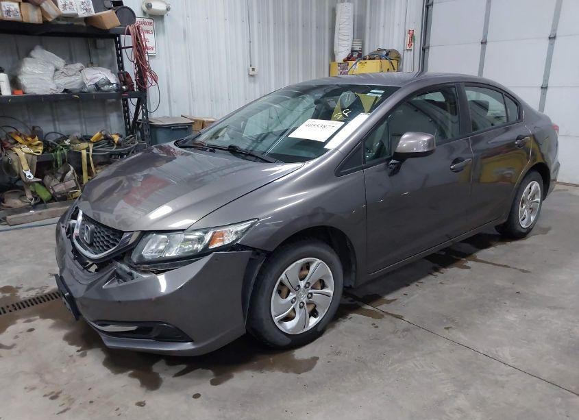 Photo 2 of 2013 Honda Civic LX (VIN 19XFB2F51DE075113)