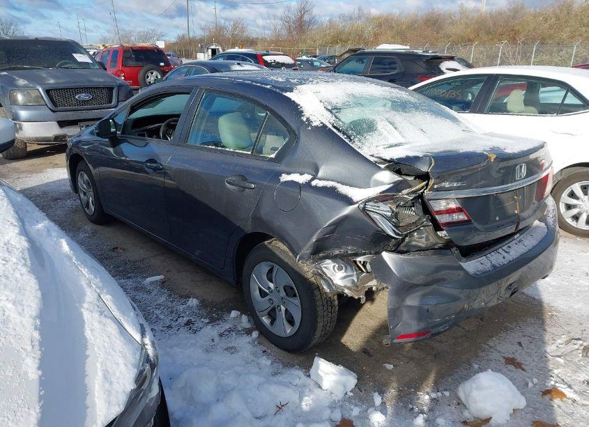 Photo 3 of 2013 Honda Civic LX (VIN 19XFB2F51DE076018)