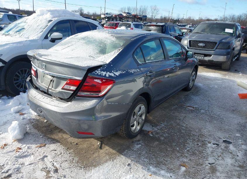 Photo 4 of 2013 Honda Civic LX (VIN 19XFB2F51DE076018)