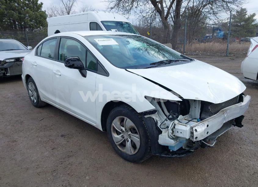 2013 Honda Civic LX (VIN 19XFB2F51DE086547) main photo