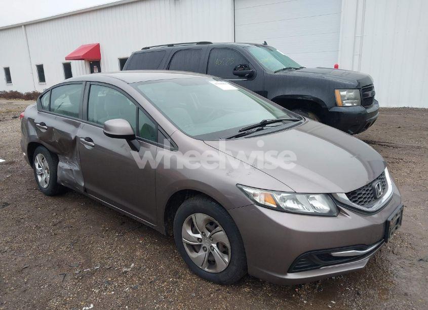 2013 Honda Civic LX (VIN 19XFB2F51DE092493) main photo