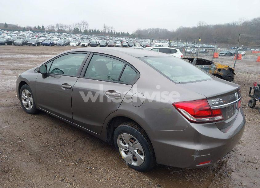 Photo 3 of 2013 Honda Civic LX (VIN 19XFB2F51DE092493)