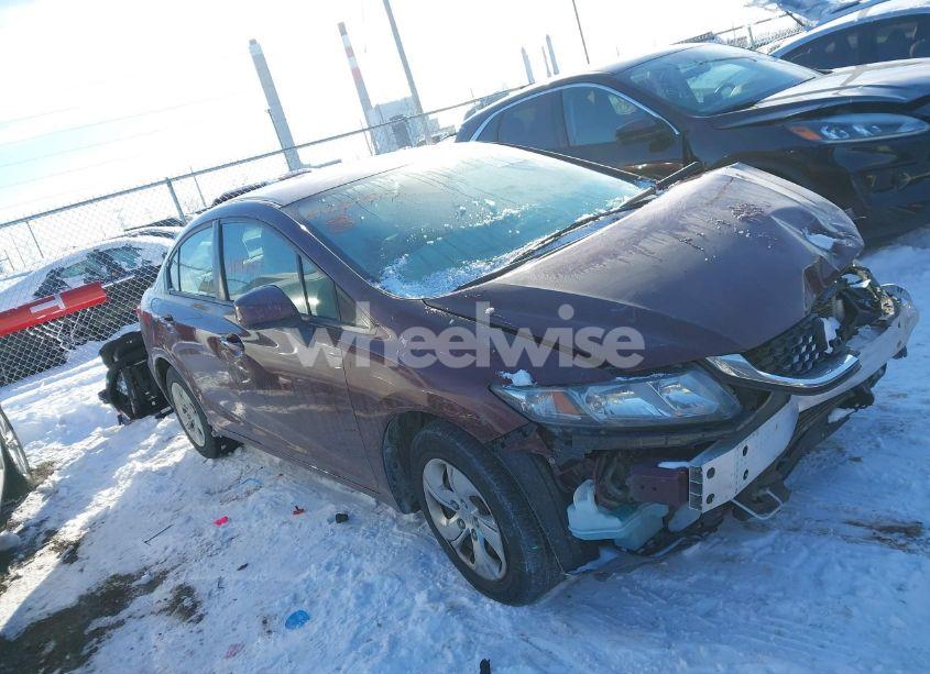 2013 Honda Civic LX (VIN 19XFB2F51DE095488) main photo