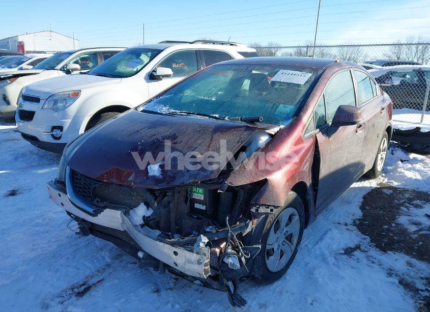 Photo 2 of 2013 Honda Civic LX (VIN 19XFB2F51DE095488)