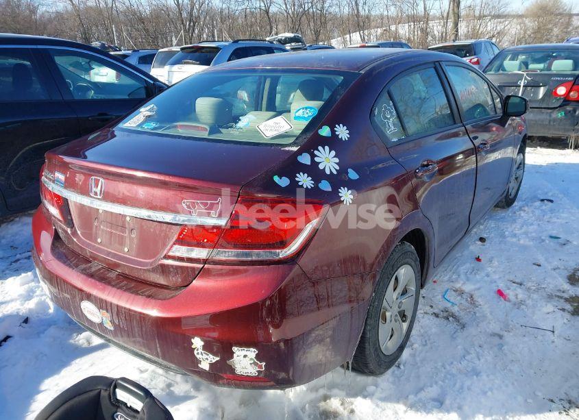 Photo 4 of 2013 Honda Civic LX (VIN 19XFB2F51DE095488)