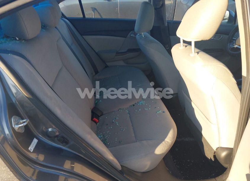 Photo 8 of 2013 Honda Civic LX (VIN 19XFB2F51DE221218)