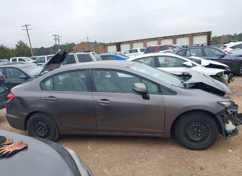 Photo 13 of 2013 Honda Civic LX (VIN 19XFB2F51DE240819)