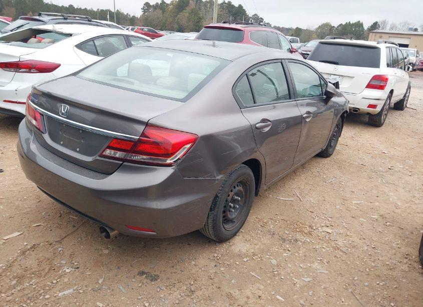 Photo 4 of 2013 Honda Civic LX (VIN 19XFB2F51DE240819)