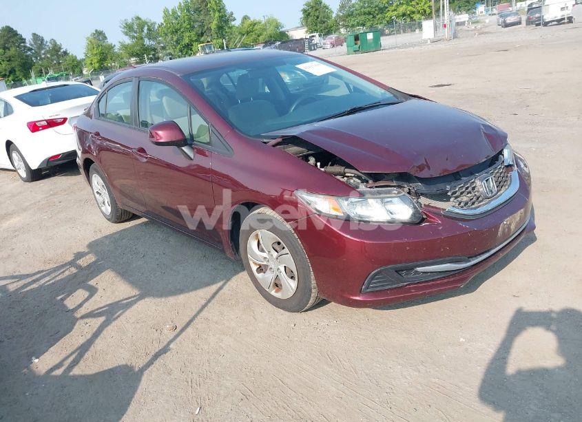 2013 Honda Civic LX (VIN 19XFB2F51DE263355) main photo
