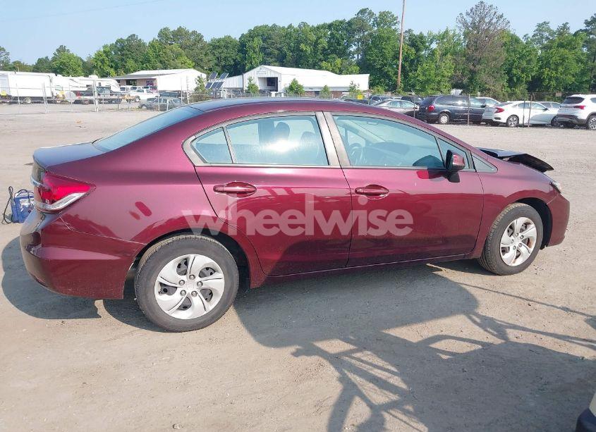 Photo 13 of 2013 Honda Civic LX (VIN 19XFB2F51DE263355)