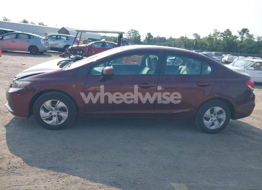 Photo 14 of 2013 Honda Civic LX (VIN 19XFB2F51DE263355)