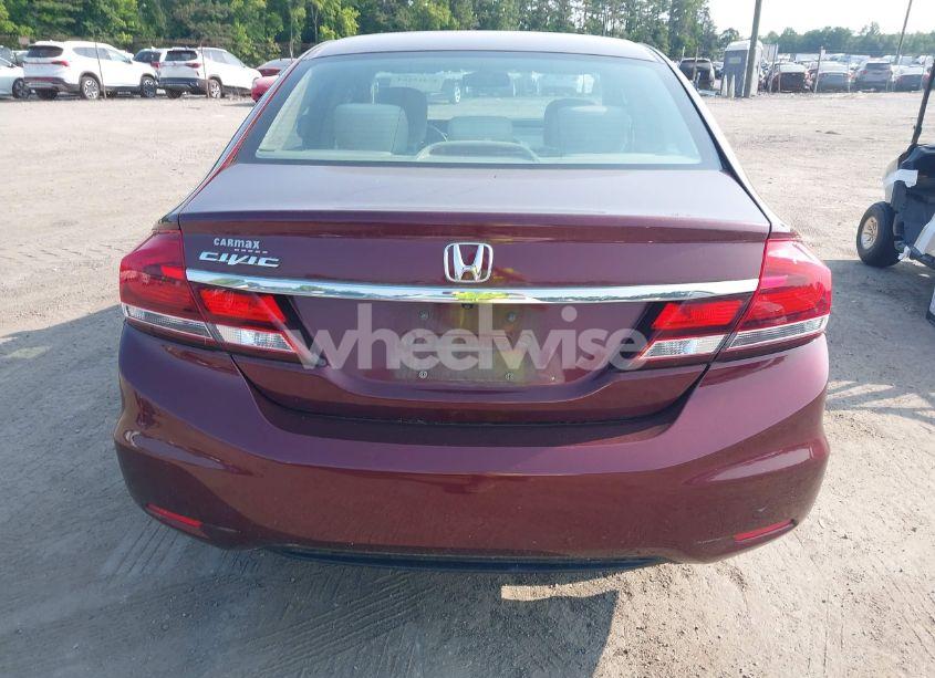 Photo 16 of 2013 Honda Civic LX (VIN 19XFB2F51DE263355)